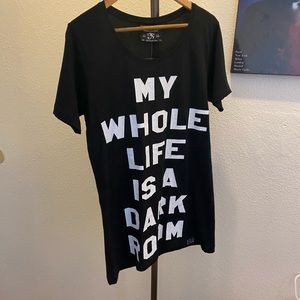 Killstar t-shirt My Whole Life is a Dark Room